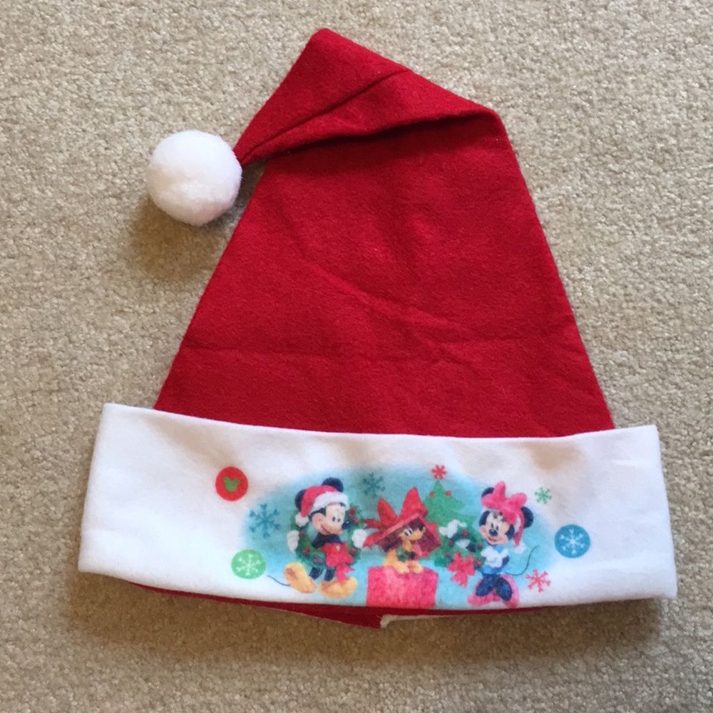 Disney Mickey, Minnie, Pluto Christmas Hat